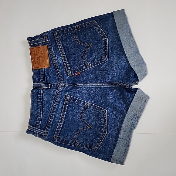 LEVIS PREMIUM WEDGIE SHORT / SIZE 25 - Picture 6 of 14